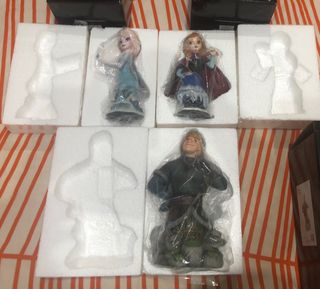 Set Figuras Frozen Elsa Anna Kristoff Grand Jester