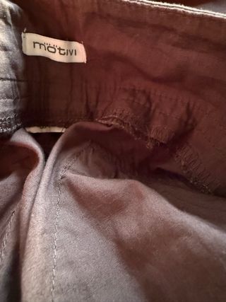 Pantaloni cargo Motivi marrone taglia S