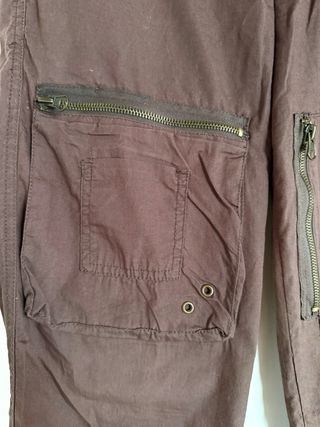 Pantaloni cargo Motivi marrone taglia S
