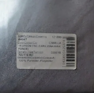 Falda mesa camilla RC "Pielsa" 70x120