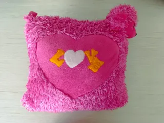 Cojín Corazón Rosa LOVE