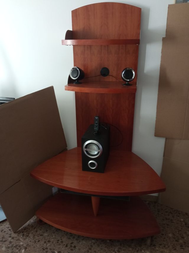 Mueble de salón madera alta calidad