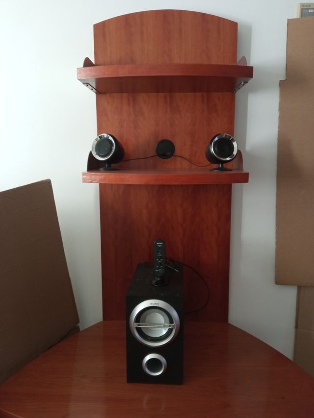 Mueble de salón madera alta calidad