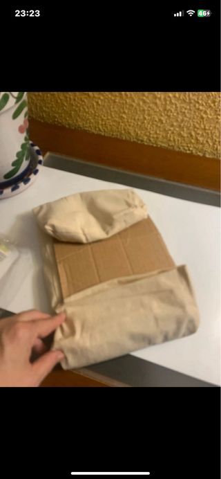 Cojín de semillas para calor/frío