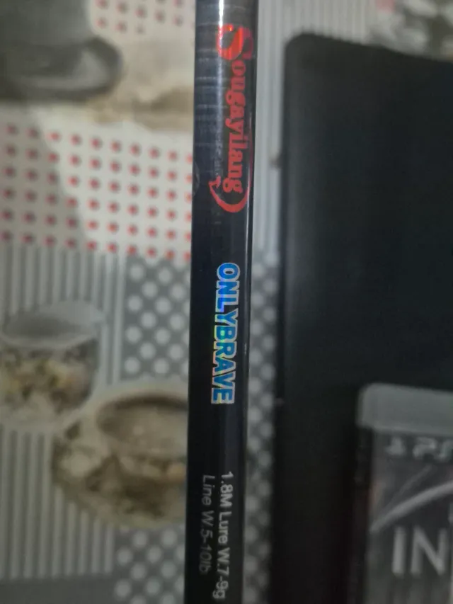 Caña de pesca con carrete