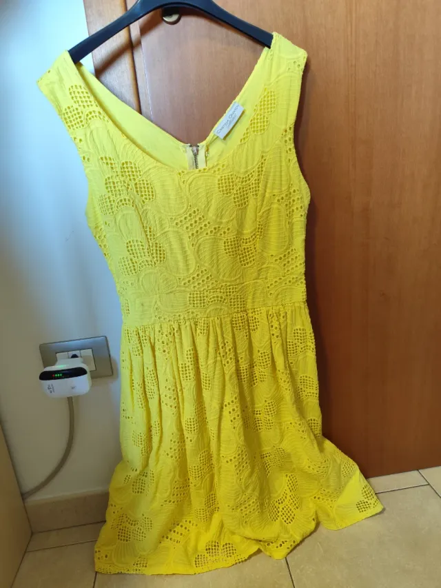 Vestito estivo giallo presunta taglia M