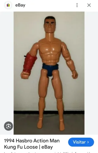 Muñeco Hasbro Action Man Kung Fu