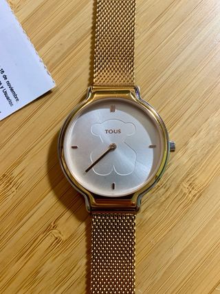 Reloj TOUS Real Bear bicolor acero/ip