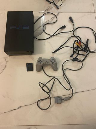 PlayStation 2 Fat Completa Sony Nera