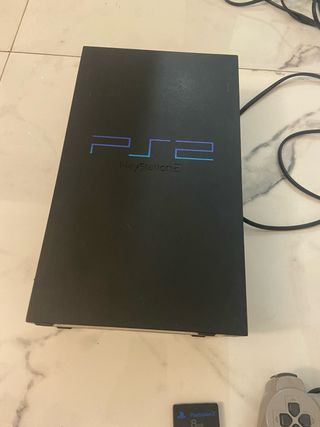 PlayStation 2 Fat Completa Sony Nera