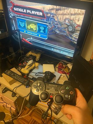 PlayStation 2 Fat Completa Sony Nera