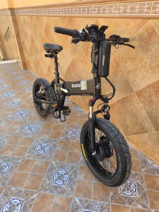 Bici eléctrica Ridstar H20 PRO con extras.