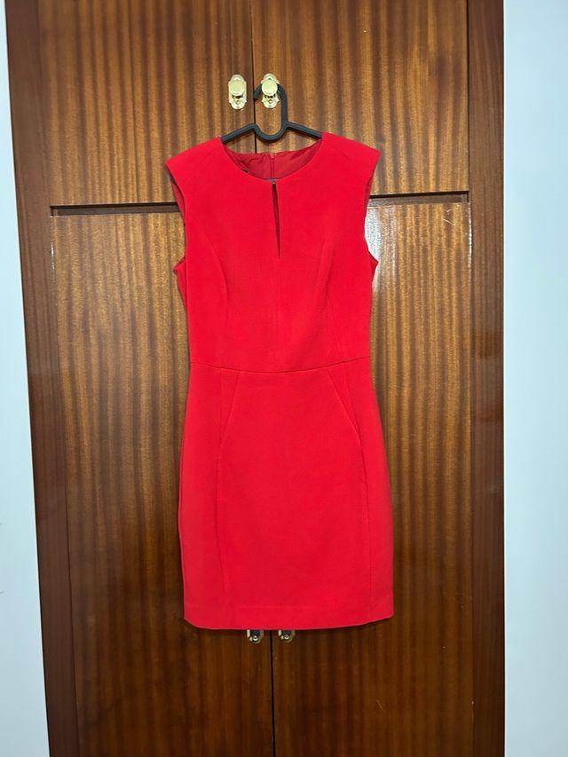 Vestido rojo cóctel