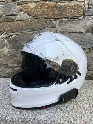 Casco Scorpion Talla M Blanco