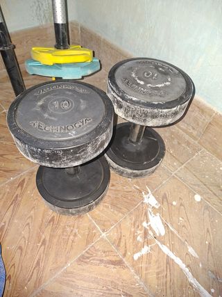 Manubri Technogym 10 kg (coppia)