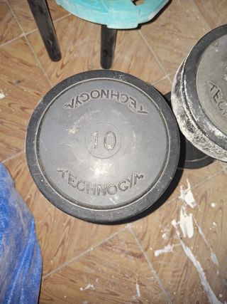 Manubri Technogym 10 kg (coppia)