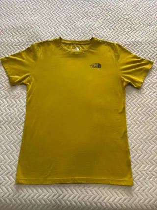 Camiseta The North Face Talla S Mostaza