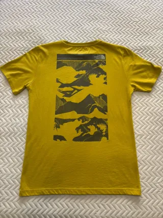 Camiseta The North Face Talla S Mostaza