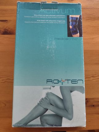 Ginocchiera con aste articolate