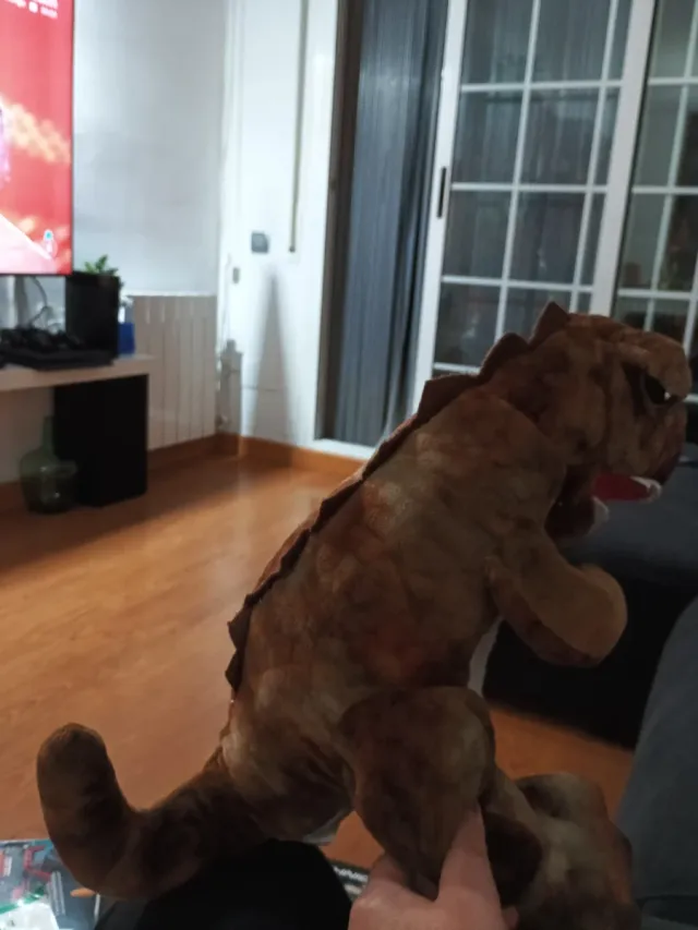 Peluche Dinosaurio Tiranosaurio Rex Marrón