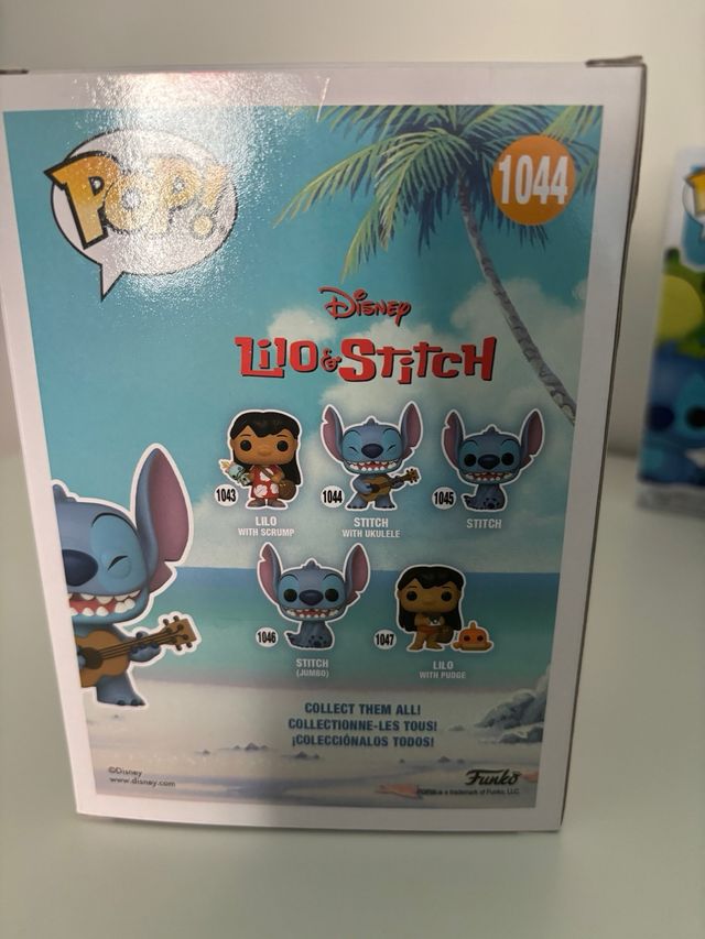 Funko Pop! Stitch con Ukelele 1044 Disney