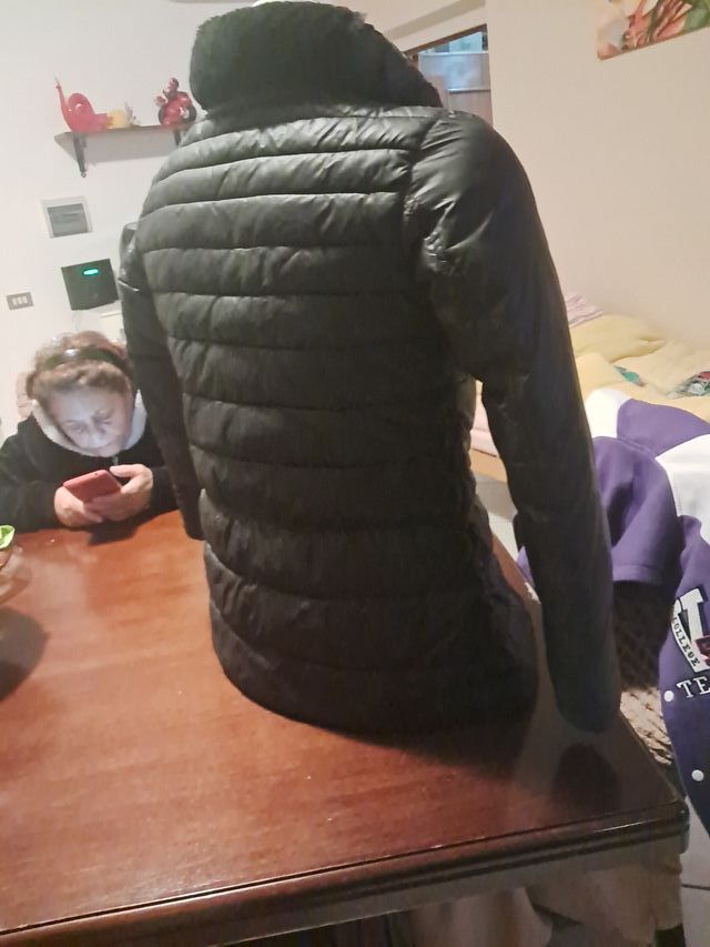 Giubbino Moncler donna nero