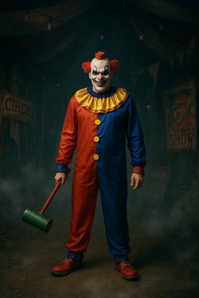Disfraz Halloween payaso asesino clown M-L