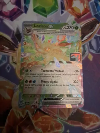 Leafeon EX Teracristal Prismatico Evoluciones