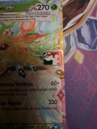 Leafeon EX Teracristal Prismatico Evoluciones