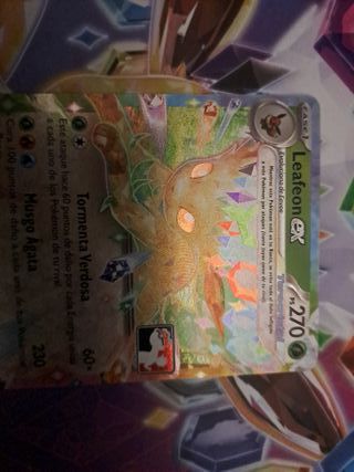 Leafeon EX Teracristal Prismatico Evoluciones