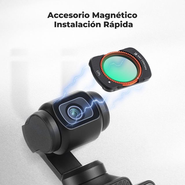 Kit filtros magnéticos CPL y ND para Osmo Pocket 3