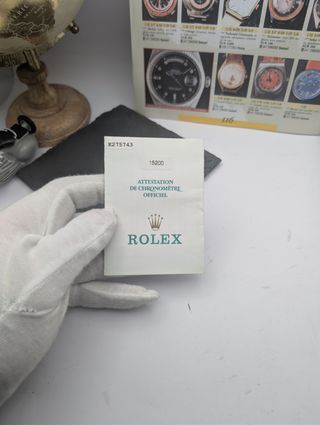 Documentazione Rolex - Garanzia & Certificato
