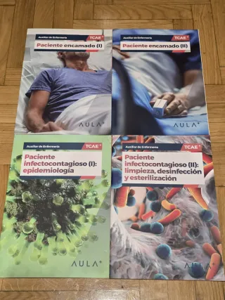 TEMARIO OPOSICIÓN TCAE. SACYL. 24 LIBROS