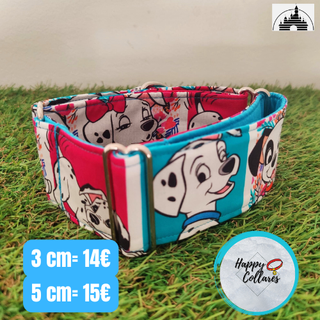Collar perro martingale o clic 101 dálmatas Disney