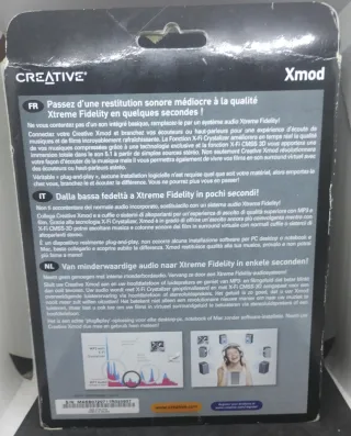 Creative X-Fi Xmod dac scheda audio usb Win/Mac