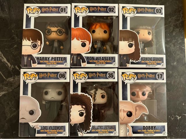Funko Pop Harry Potter 01, 02, 03, 06, 17, 35