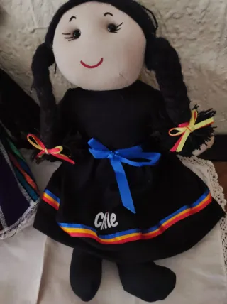 Bambole di stoffa Perù e Cile