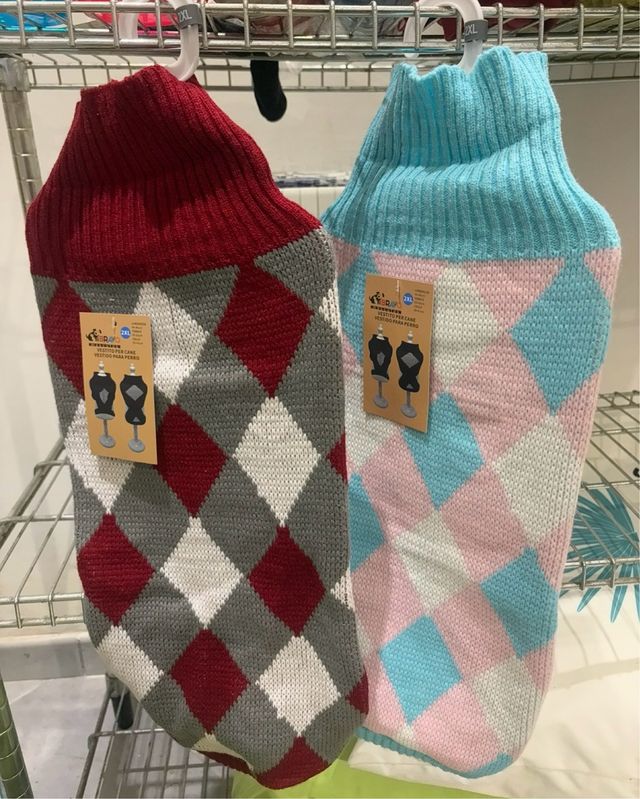 Vestito per cani a rombi taglia XXL