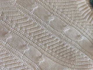 Jersey Ralph Lauren Mujer Beige Trenzado