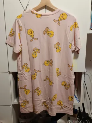 Pijama Camisón Rosa Tweety, Lefries, Talla M