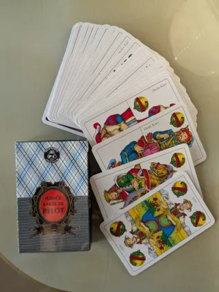Carte da gioco Croate Belot