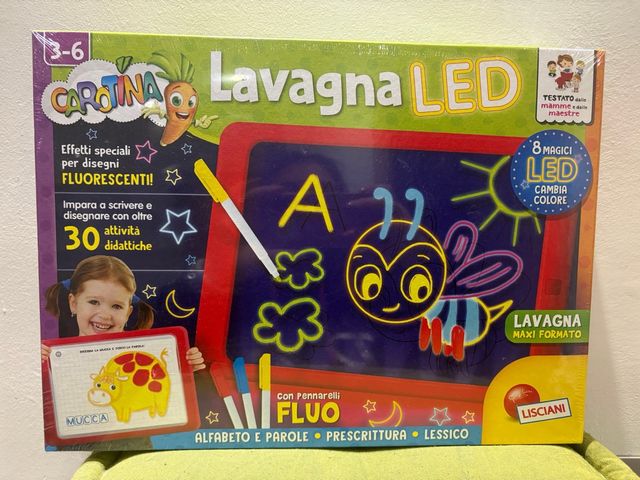 Lavagna LED Carotina Lisciani