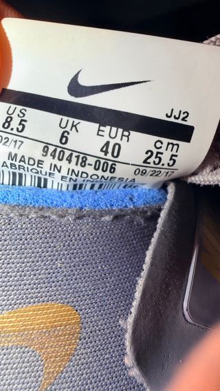 Nike Scarpe Donna Grigie Oro Taglia 40