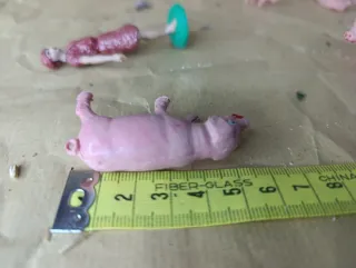 Figuras Belén Navidad Pastor y Cerdos