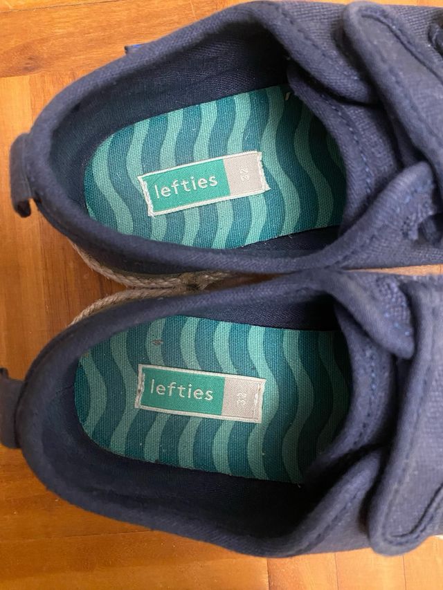 Zapatillas esparto niño