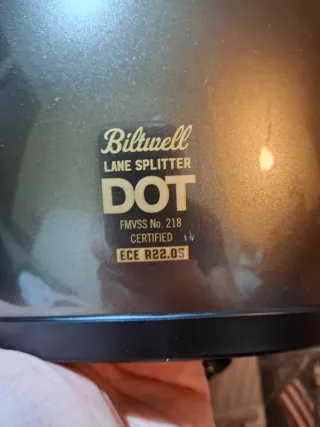Casco Moto Biltwell Lane Splitter Talla L
