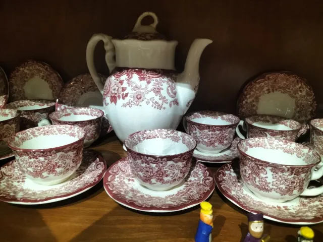 Juego de café Cartuja porcelana