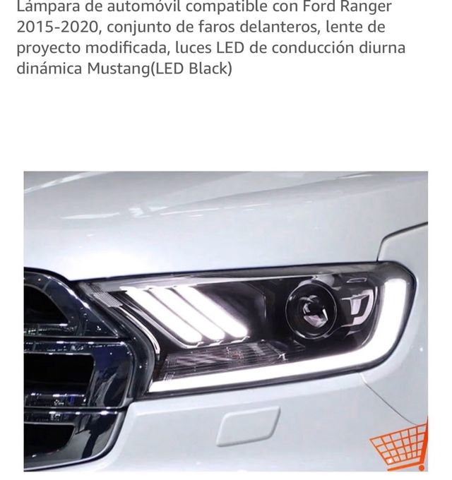 Faros Ford Ranger Tipo Mustang