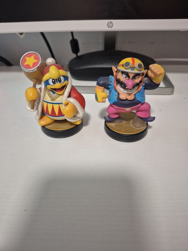Amiibos Wario y Rey Dedede Nintendo