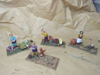 Conjunto figuras Belén Navidad